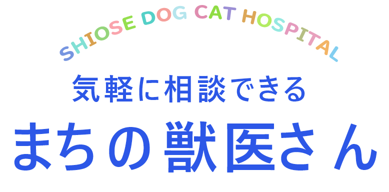 気軽に相談できるまちの獣医さん